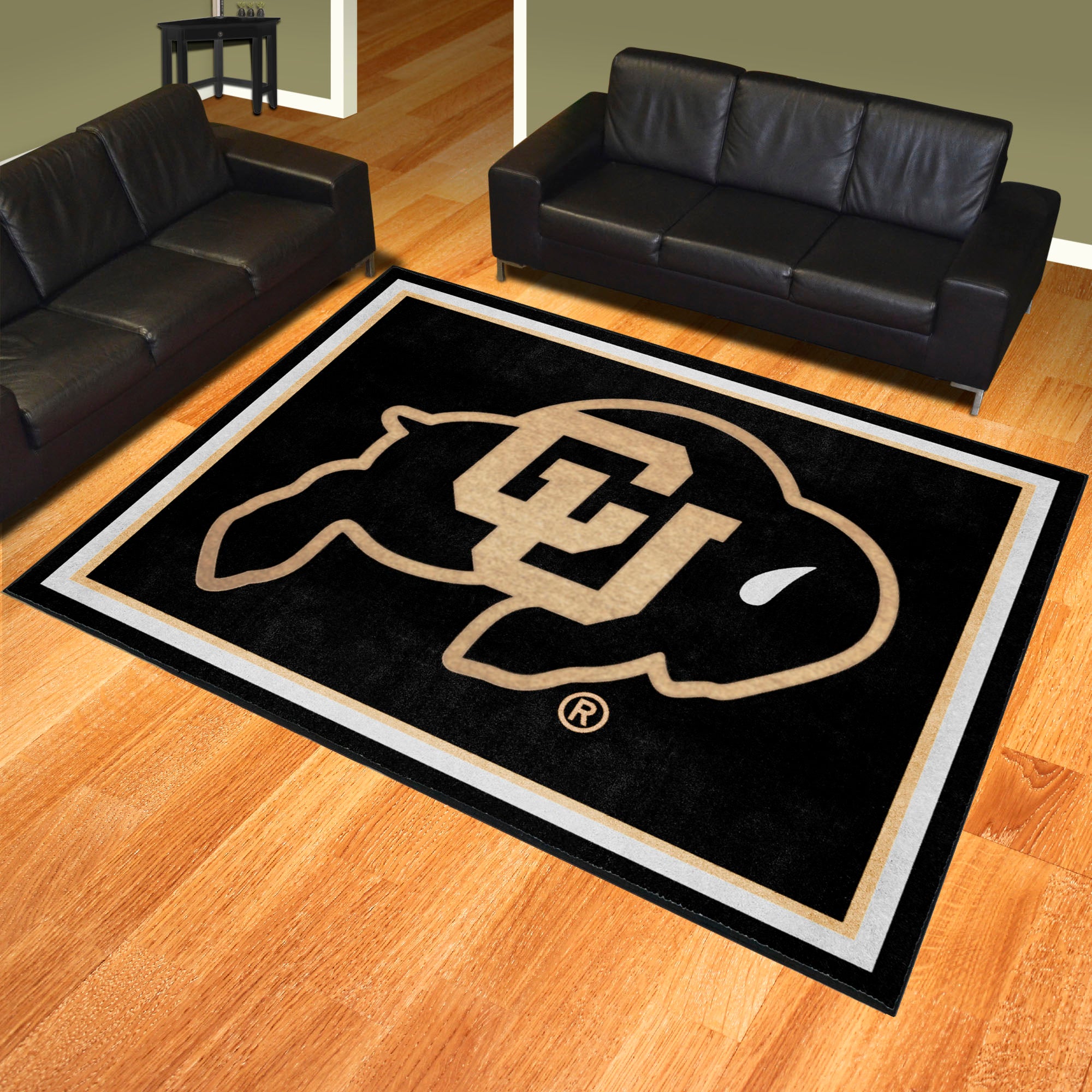 Colorado Buffaloes 8ft. x 10 ft. Plush Area Rug