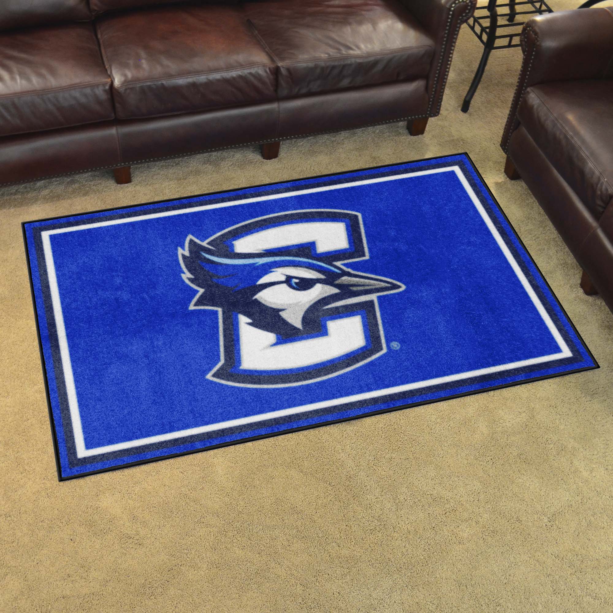 Creighton Bluejays 4ft. x 6ft. Plush Area Rug - Creighton