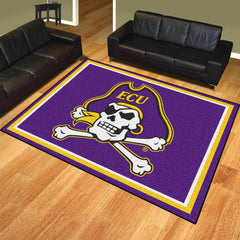 East Carolina Pirates 8ft. x 10 ft. Plush Area Rug