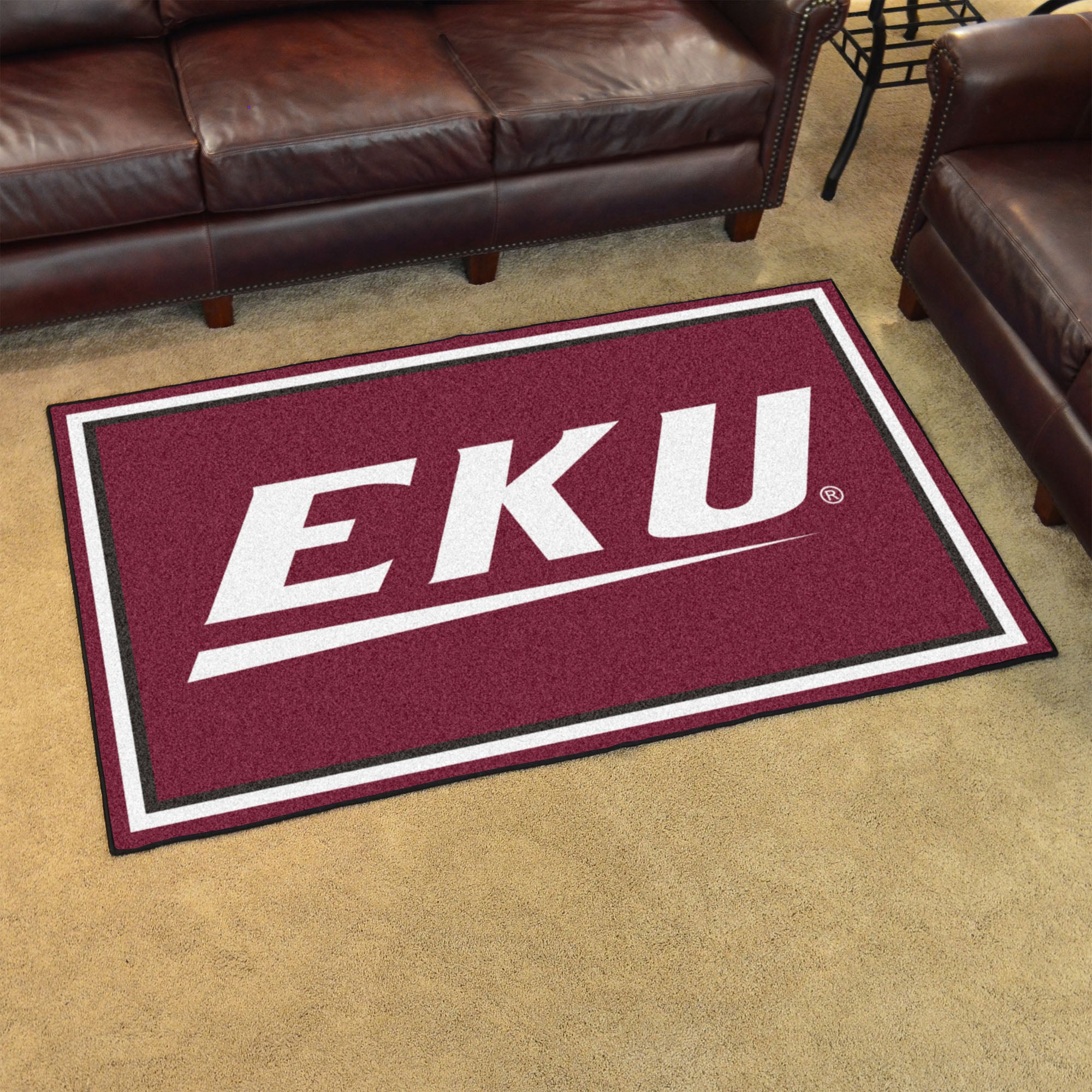 Eastern Kentucky Colonels 4ft. x 6ft. Plush Area Rug