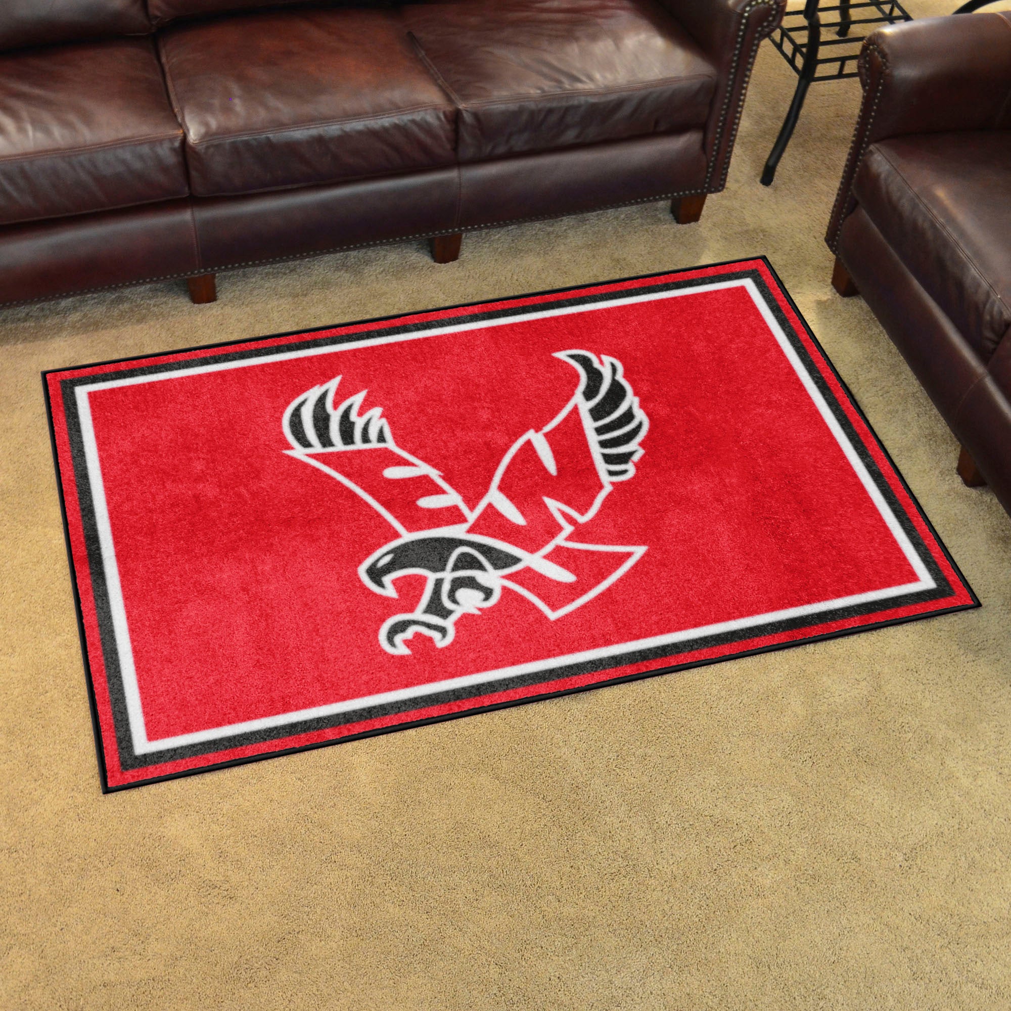 Eastern Washington Eagles 4ft. x 6ft. Plush Area Rug