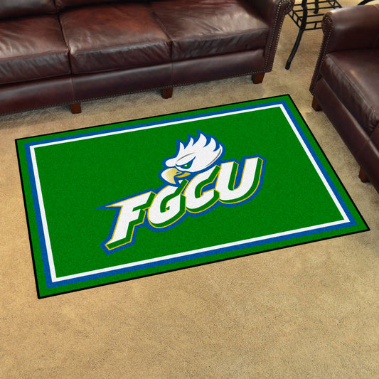 Florida Gulf Coast Eagles 4ft. x 6ft. Plush Area Rug