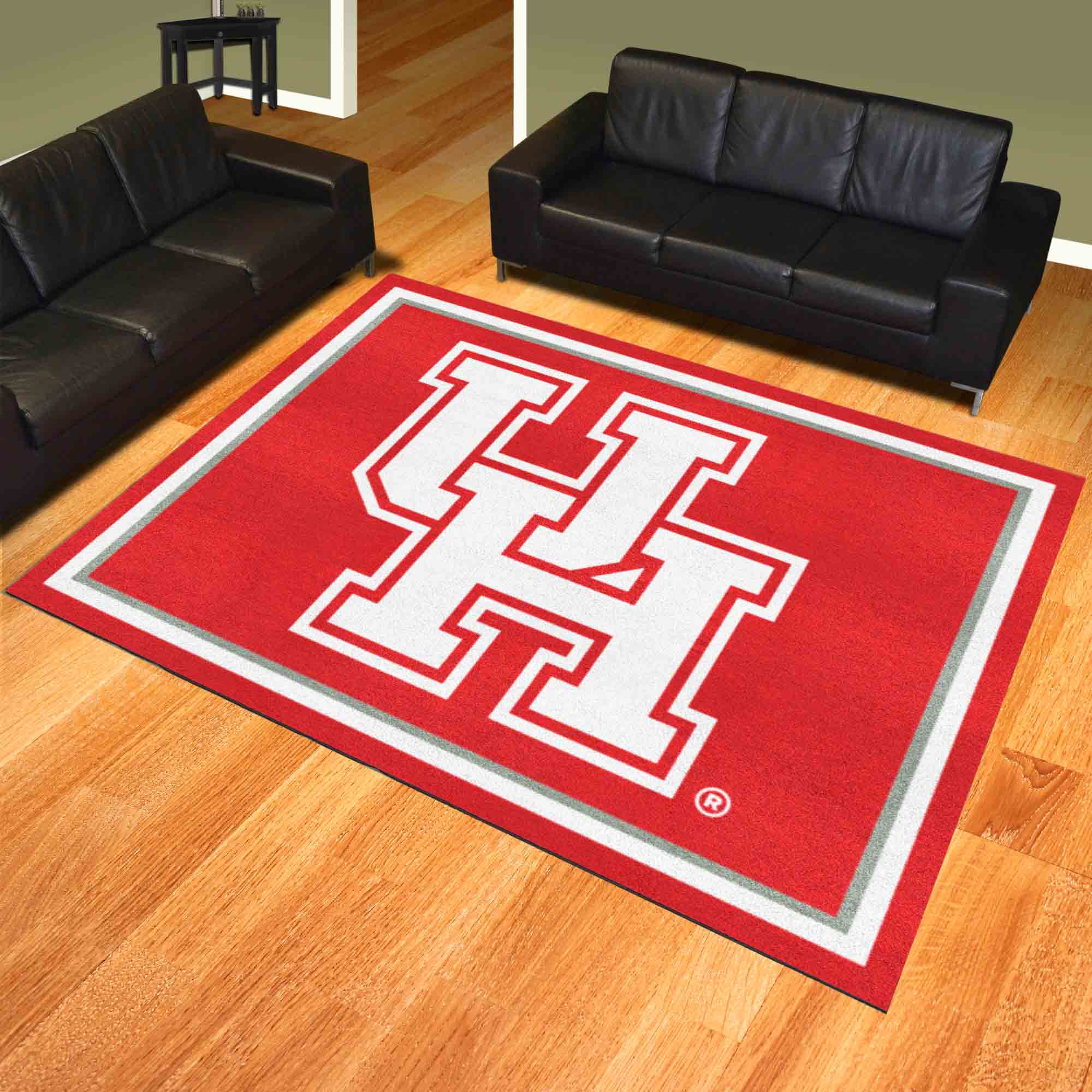 Houston Cougars 8ft. x 10 ft. Plush Area Rug