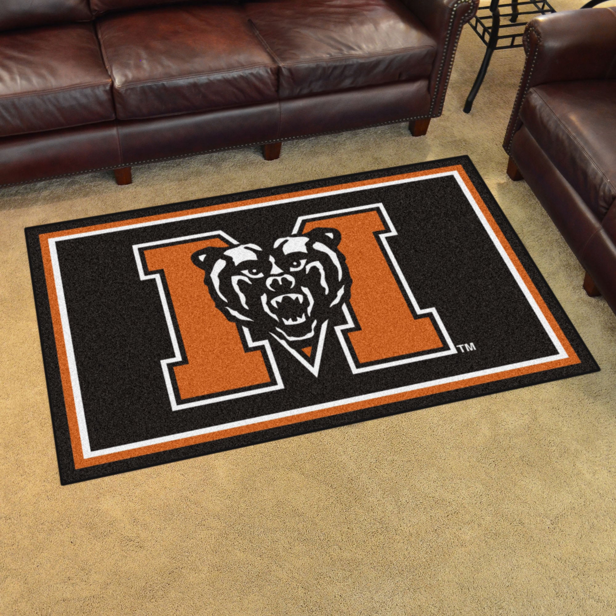 Mercer Bears 4ft. x 6ft. Plush Area Rug