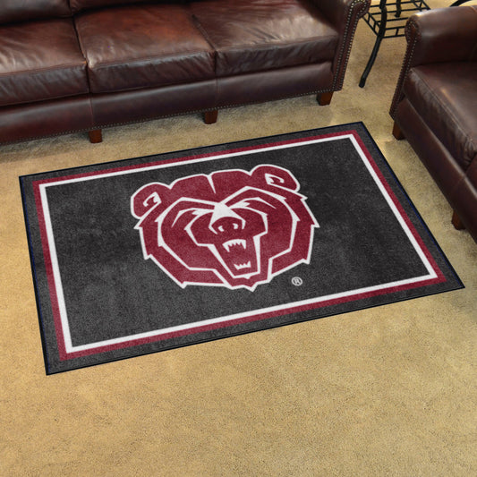 Missouri State Bears 4ft. x 6ft. Plush Area Rug