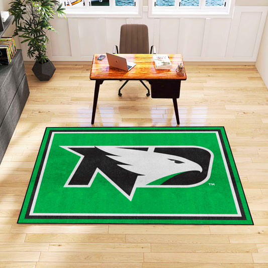 North Dakota Fighting Hawks 5ft. x 8 ft. Plush Area Rug