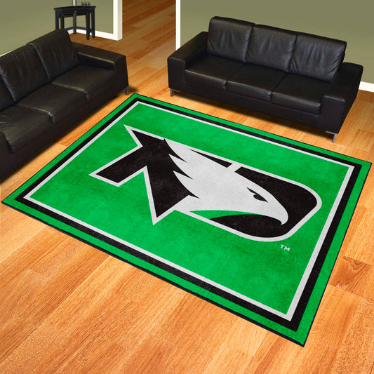 North Dakota Fighting Hawks 8ft. x 10 ft. Plush Area Rug