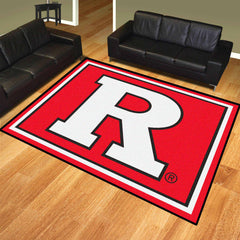 Rutgers Scarlett Knights 8ft. x 10 ft. Plush Area Rug