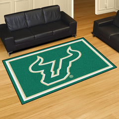 South Florida Bulls 5ft. x 8 ft. Plush Area Rug