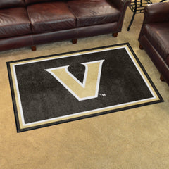 Vanderbilt Commodores 4ft. x 6ft. Plush Area Rug