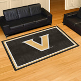 Vanderbilt Commodores 5ft. x 8 ft. Plush Area Rug