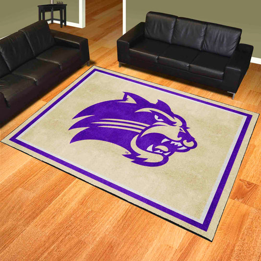 Alfombra de felpa Western Carolina Catamounts de 8 pies x 10 pies