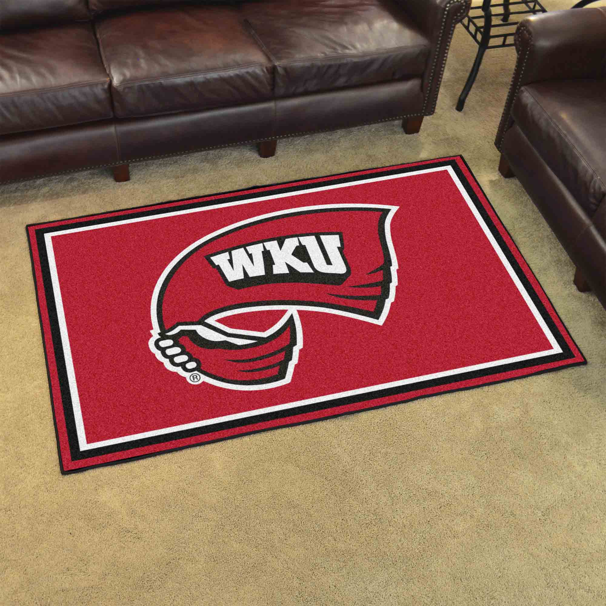 Western Kentucky Hilltoppers 4ft. x 6ft. Plush Area Rug