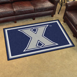 Xavier Musketeers 4ft. x 6ft. Plush Area Rug