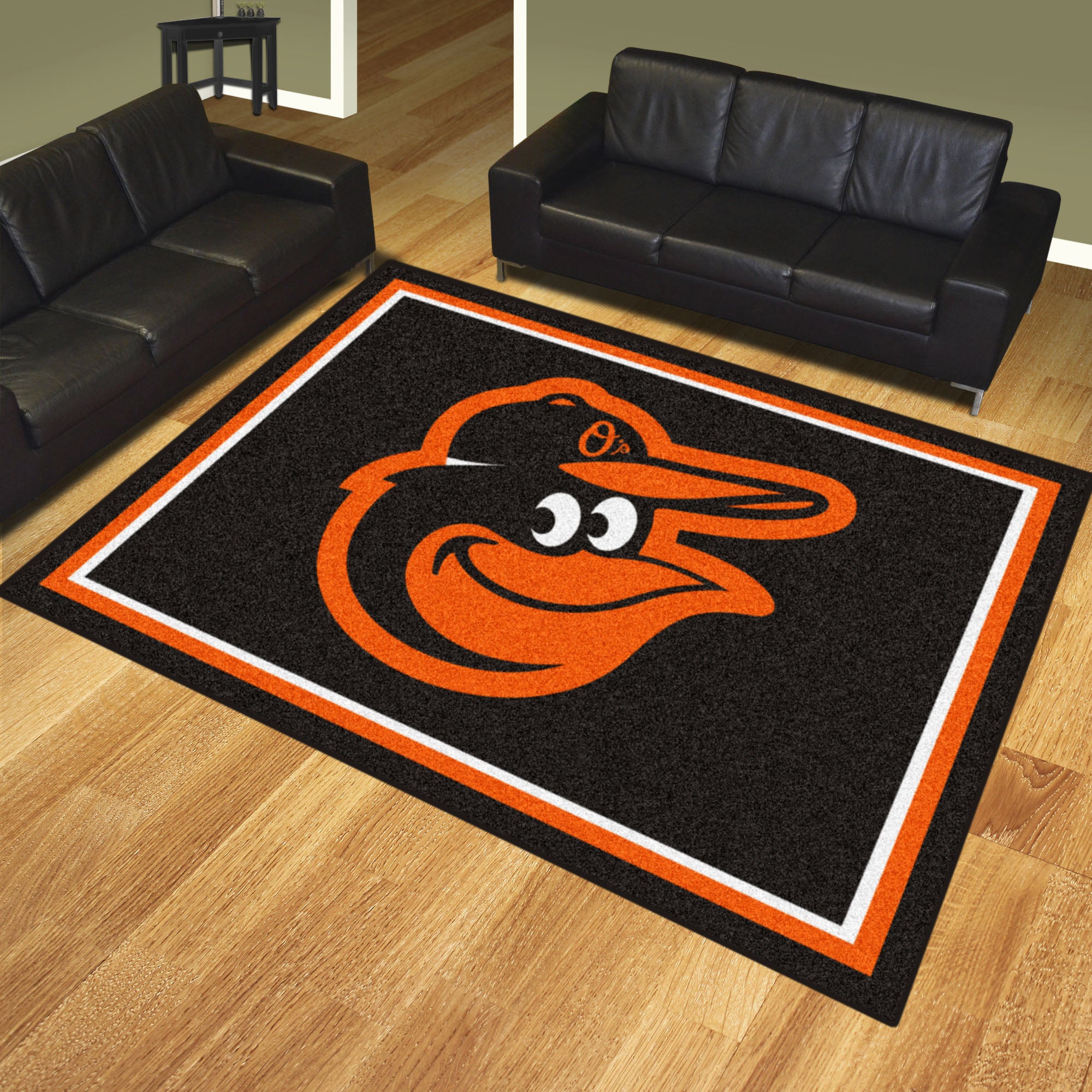 Baltimore Orioles 8ft. x 10 ft. Plush Area Rug - Baltimore Orioles