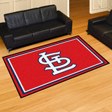 St. Louis Cardinals 5ft. x 8 ft. Plush Area Rug