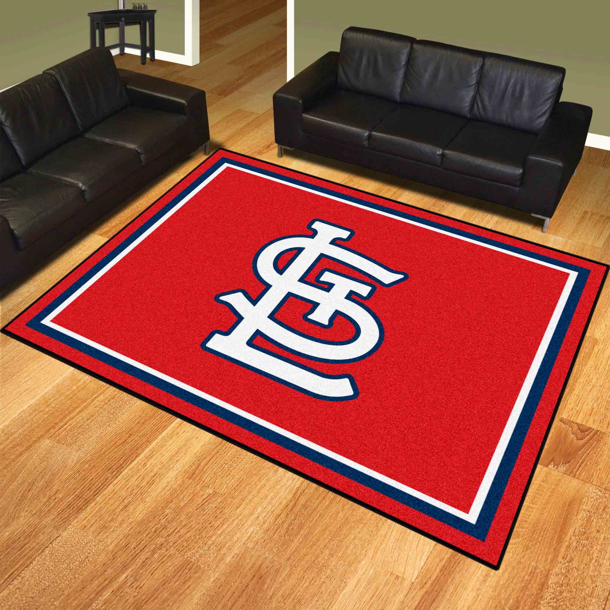 St. Louis Cardinals 8ft. x 10 ft. Plush Area Rug