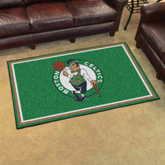 Boston Celtics 4ft. x 6ft. Plush Area Rug - Boston Celtics