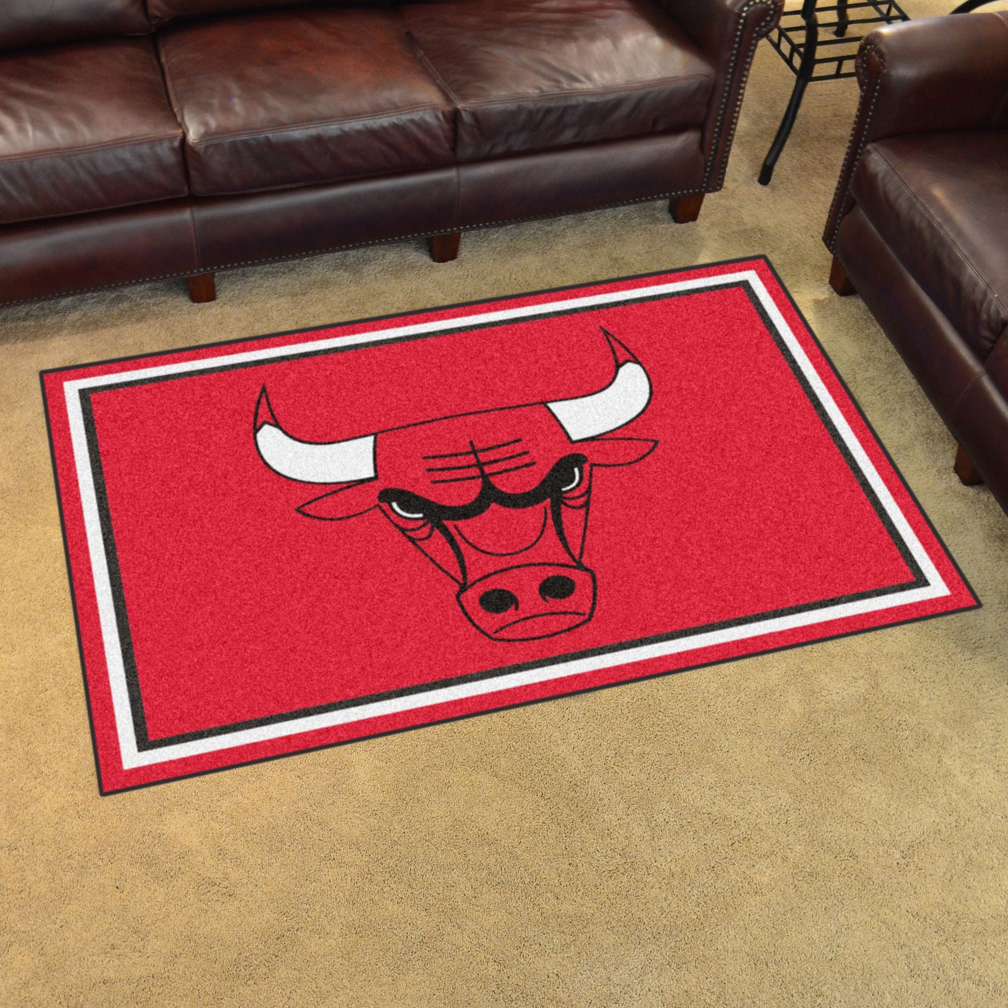 Chicago Bulls 4ft. x 6ft. Plush Area Rug - Chicago Bulls