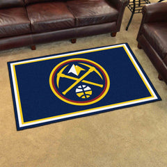 Denver Nuggets 4ft. x 6ft. Plush Area Rug