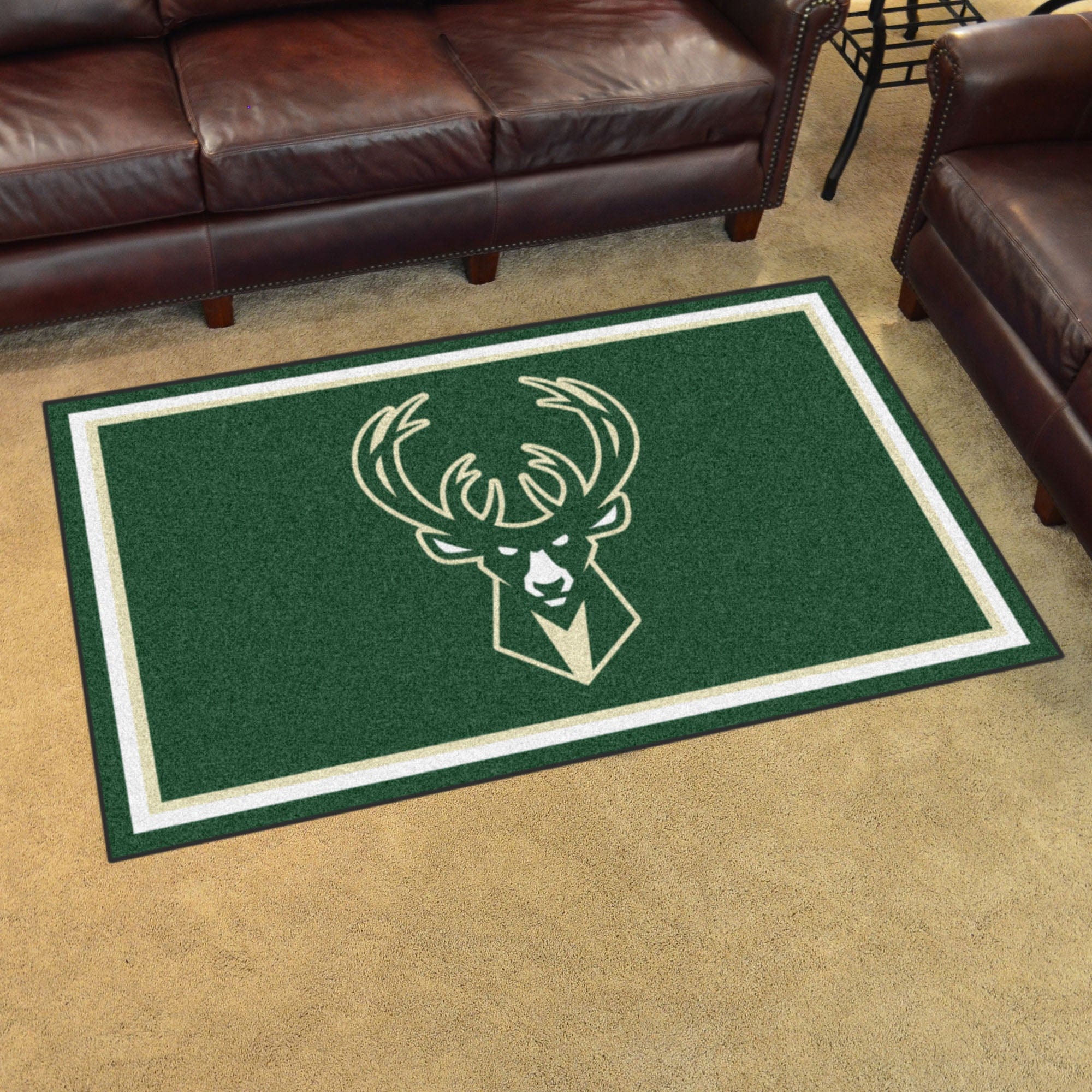 Milwaukee Bucks 4ft. x 6ft. Plush Area Rug