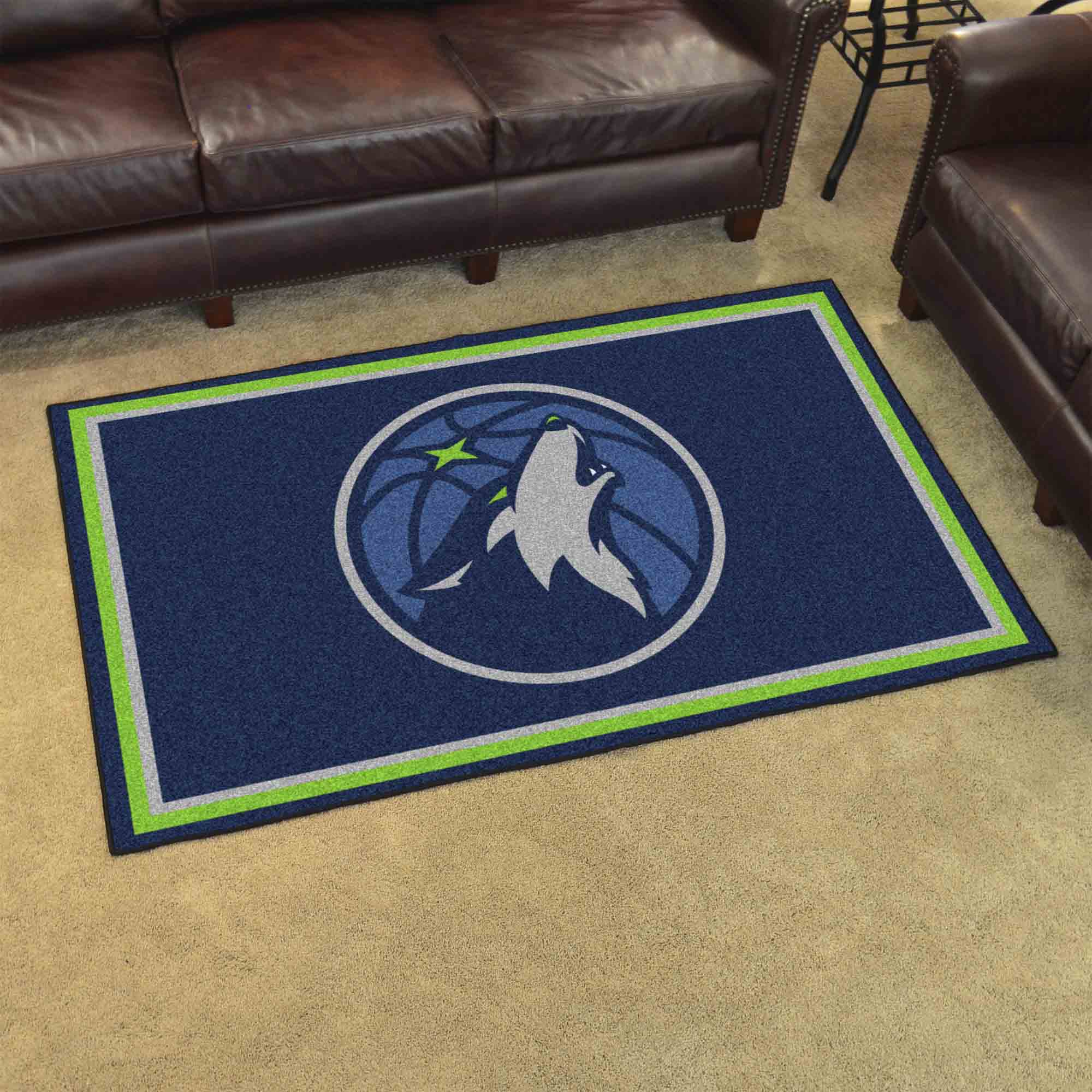 Minnesota Timberwolves 4ft. x 6ft. Plush Area Rug