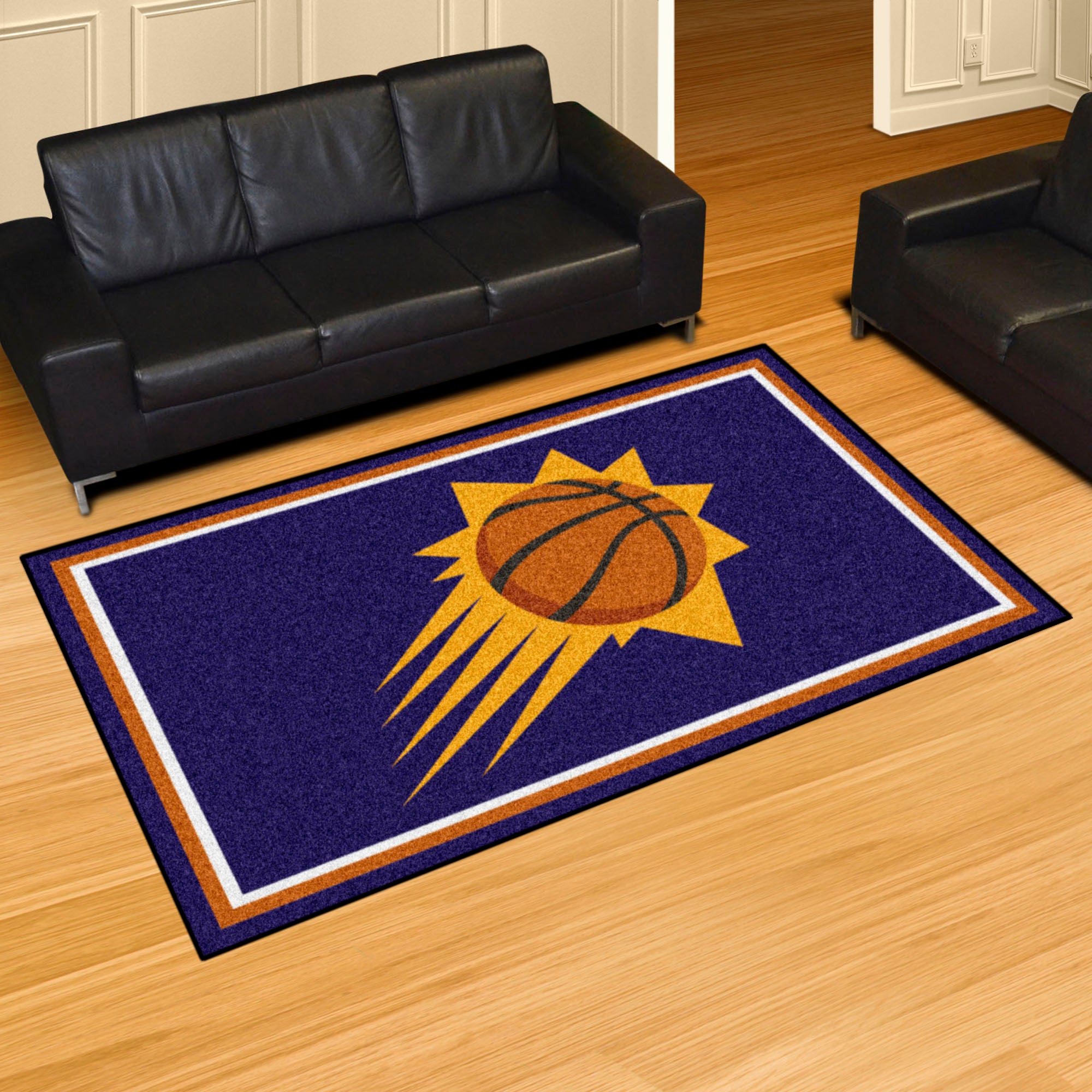 Phoenix Suns 4ft. x 6ft. Plush Area Rug