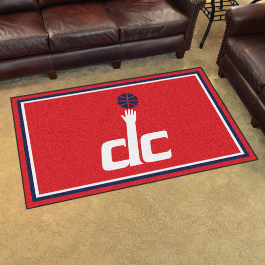 Washington Wizards 4ft. x 6ft. Plush Area Rug