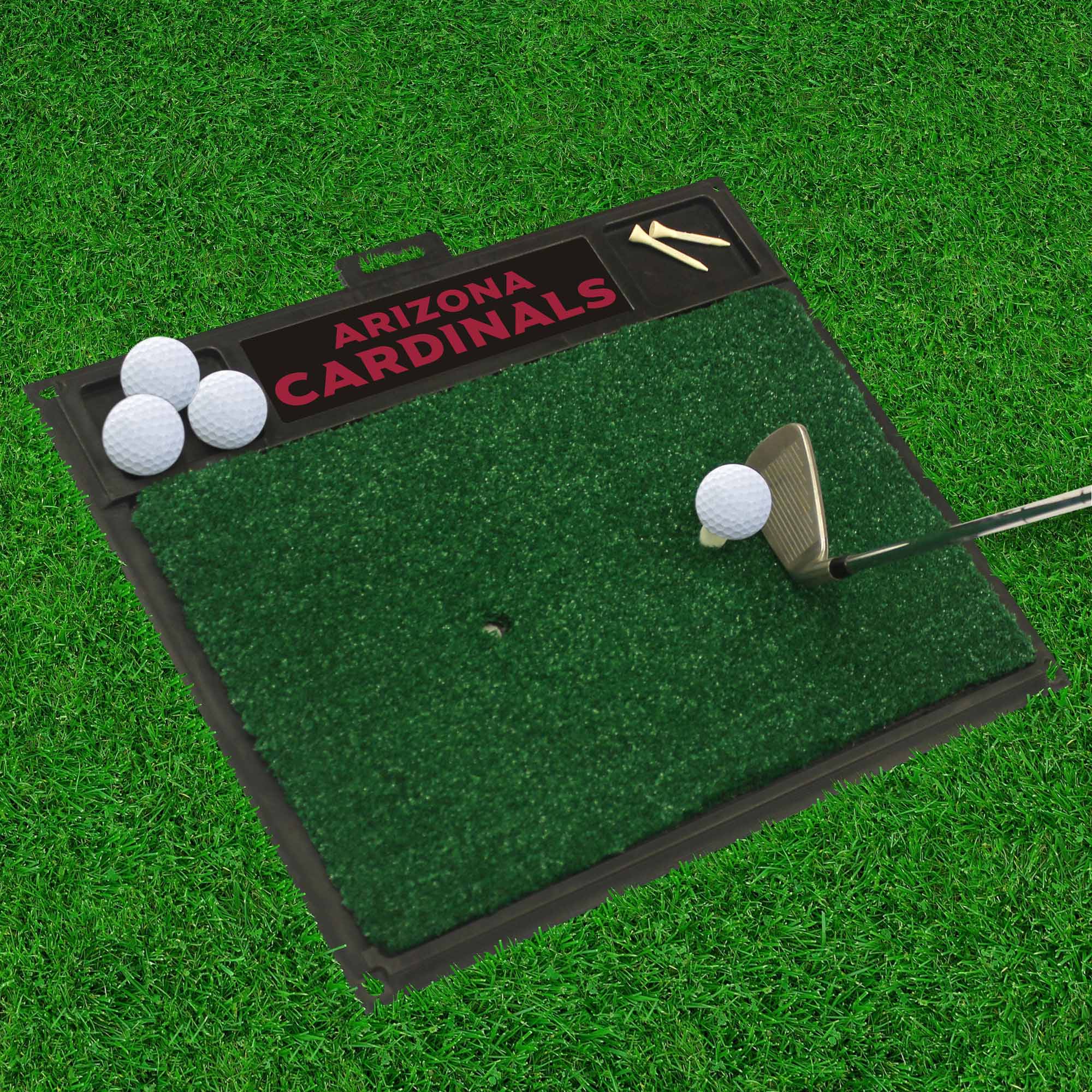 Arizona Cardinals Golf Hitting Mat