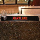 Maryland Terrapins Bar Drink Mat - 3.25in. x 24in.