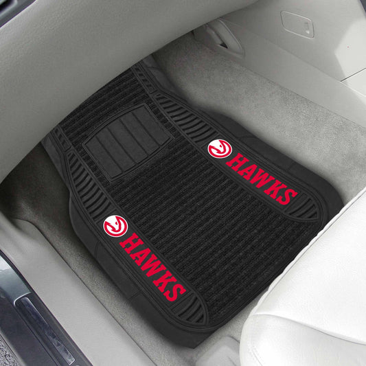 Atlanta Hawks 2 Piece Deluxe Car Mat Set