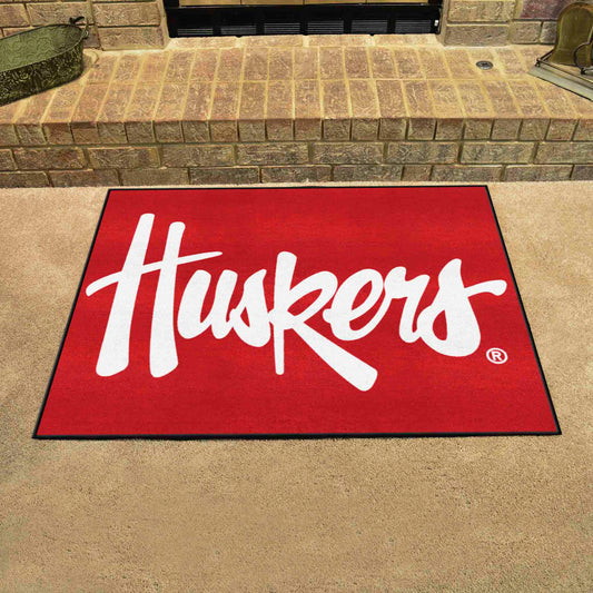 Nebraska Cornhuskers All-Star Rug - 34 in. x 42.5 in., "Huskers"