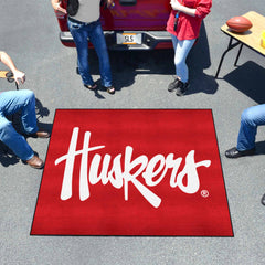 Nebraska Cornhuskers Tailgater Rug - 5ft. x 6ft., "Huskers" - Nebraska