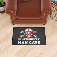 Nebraska Cornhuskers Man Cave Starter Mat Accent Rug - 19in. x 30in. - Nebraska