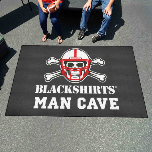 Nebraska Cornhuskers Man Cave Ulti-Mat Rug - 5ft. x 8ft. - Nebraska