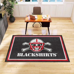 Nebraska Cornhuskers 5ft. x 8 ft. Plush Area Rug