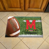 Maryland Terrapins Rubber Scraper Door Mat