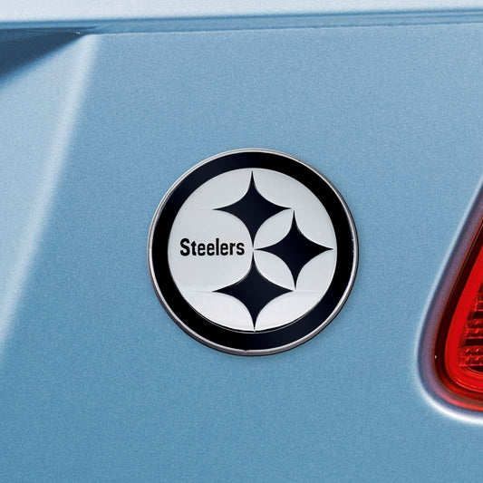 Pittsburgh Steelers 3D Chrome Metal Emblem