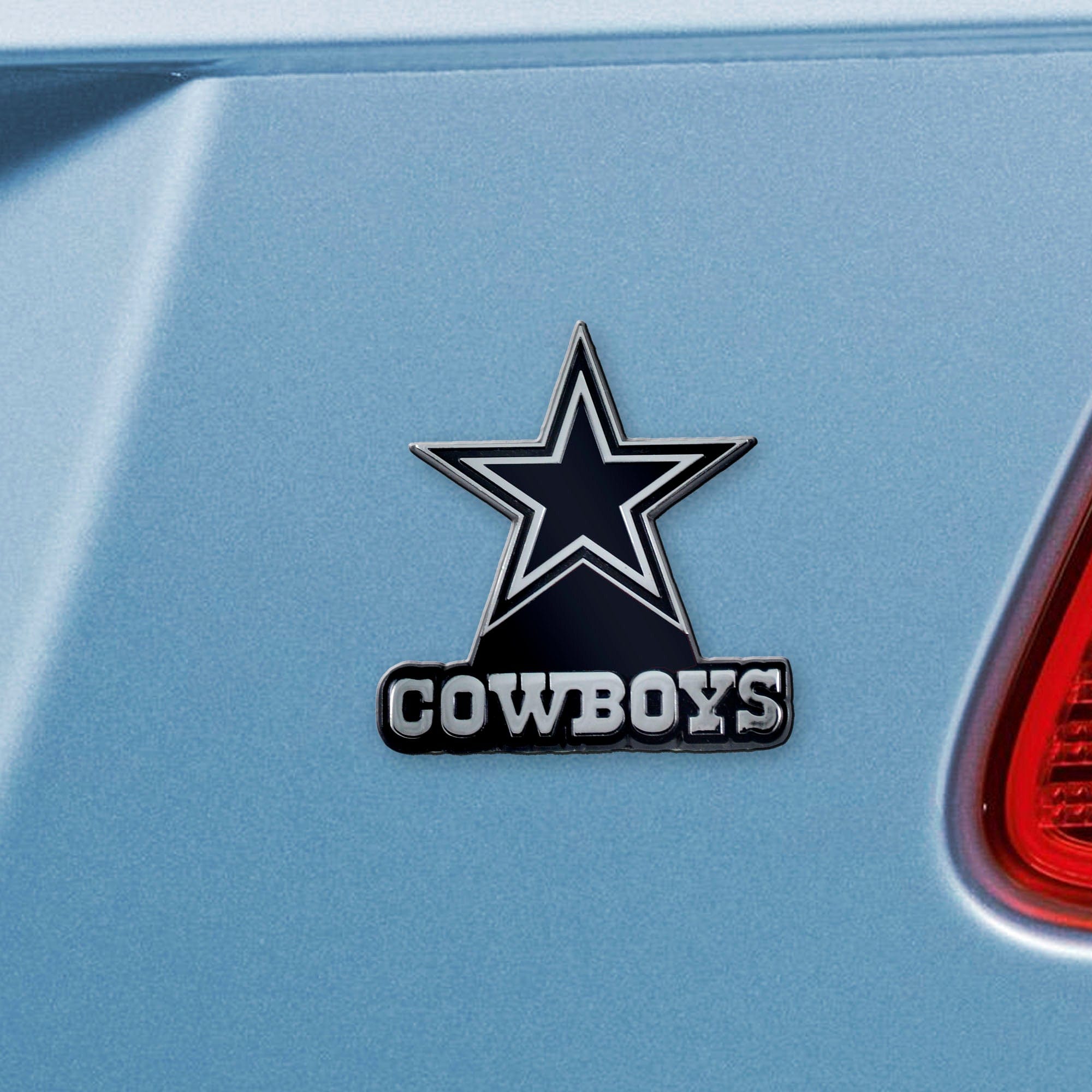 Dallas Cowboys 3D Chrome Metal Emblem - Dallas Cowboys