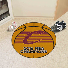 Cleveland Cavaliers 2016 NBA Champions Basketball Rug - 27in. Diameter