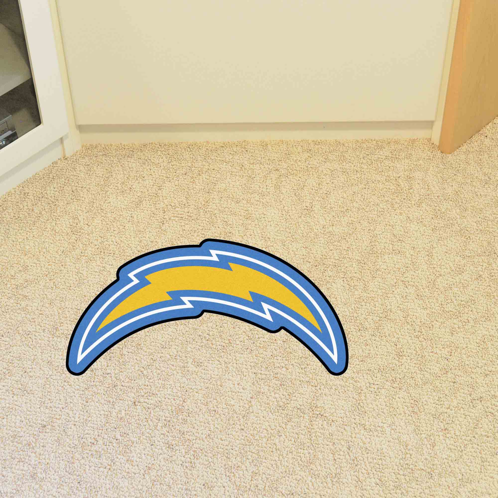 Los Angeles Chargers Mascot Rug