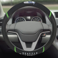 Seattle Seahawks Embroidered Steering Wheel Cover