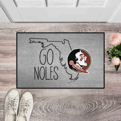 Florida State Seminoles Southern Style Starter Mat Accent Rug - 19in. x 30in.