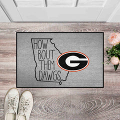 Georgia Bulldogs Southern Style Starter Mat Accent Rug - 19in. x 30in.