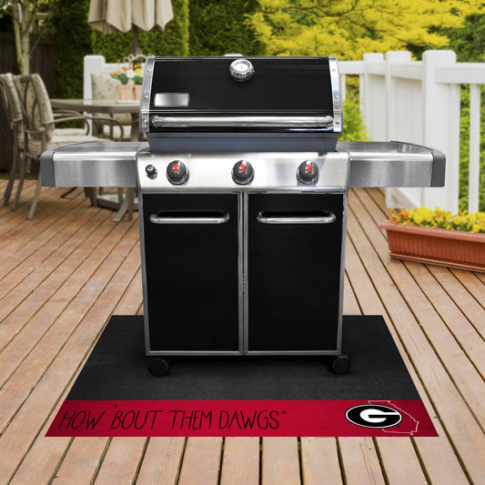 Georgia Bulldogs Southern Style Vinyl Grill Mat - 26in. x 42in.