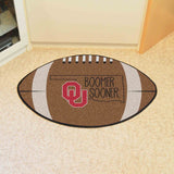 Oklahoma Sooners Southern Style Football Rug - 20.5in. x 32.5in.