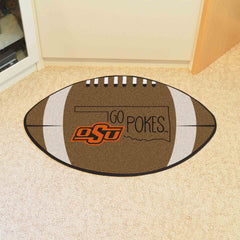 Oklahoma State Cowboys Southern Style Football Rug - 20.5in. x 32.5in. - Oklahoma State