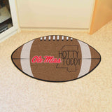 Ole Miss Rebels Southern Style Football Rug - 20.5in. x 32.5in. - Ole Miss