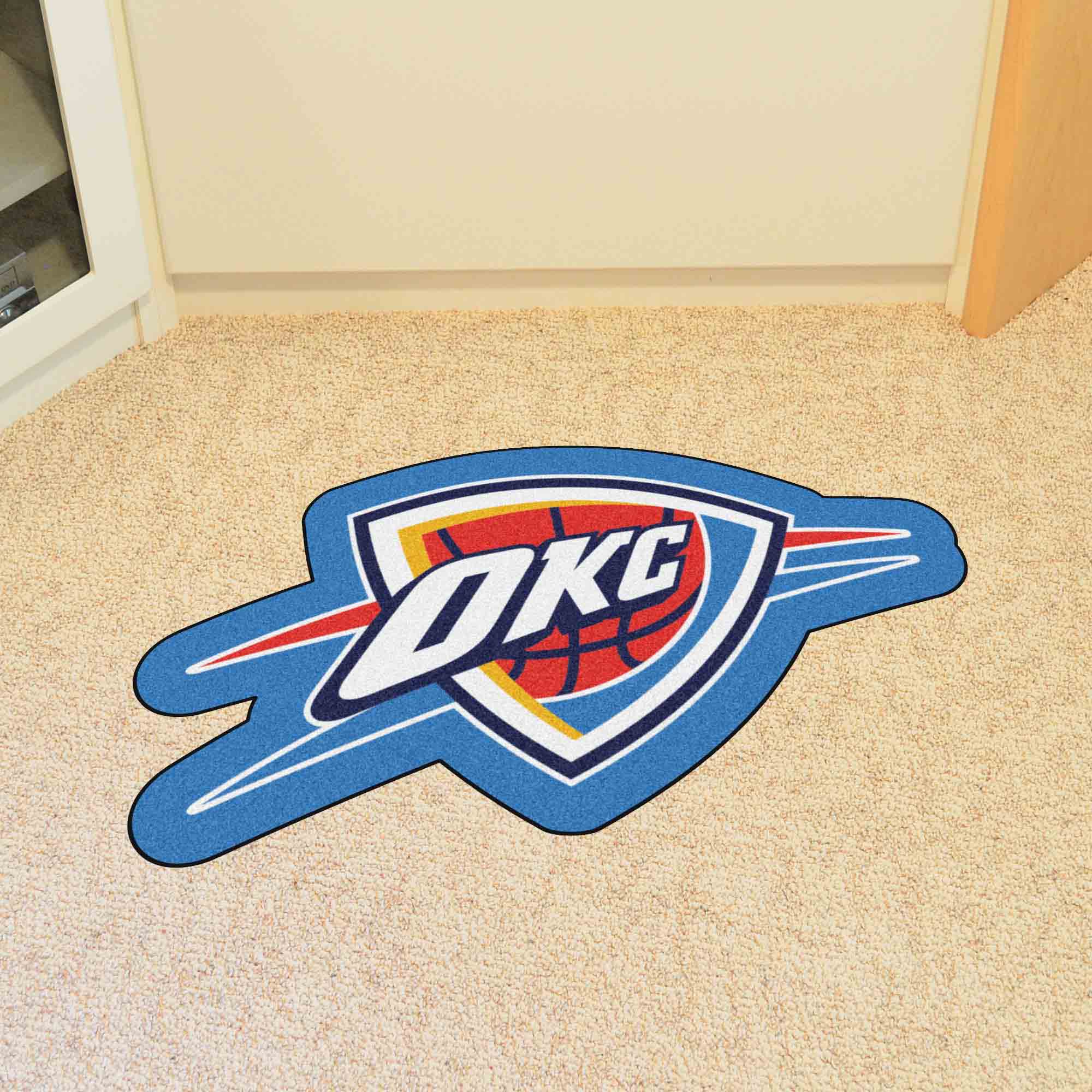 Oklahoma City Thunder Mascot Rug