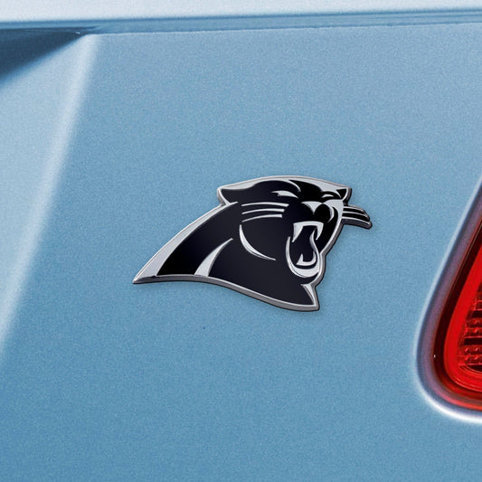 Carolina Panthers 3D Chrome Metal Emblem - Carolina Panthers